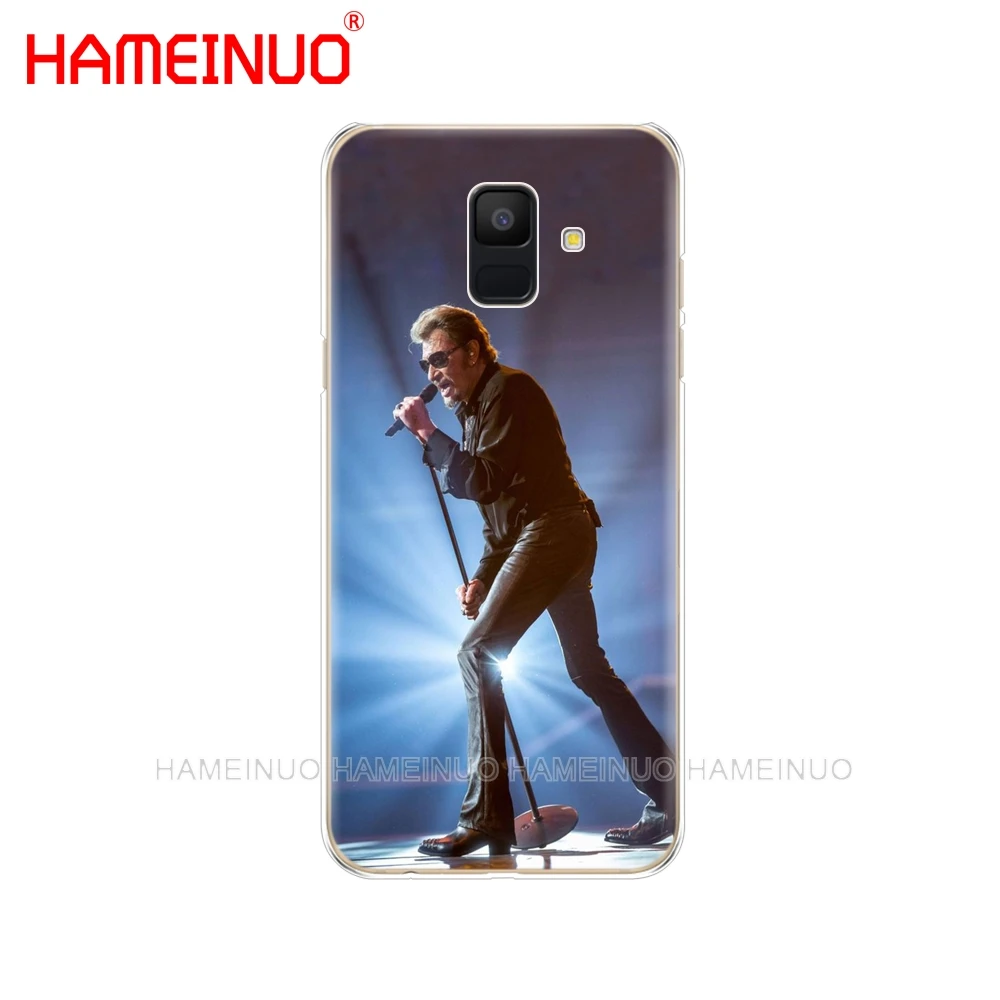HAMEINUO Джонни Холлидей чехол для телефона для samsung Galaxy J4 J6 J8 A9 A7 A6 A8 плюс j7 duo - Цвет: 40500