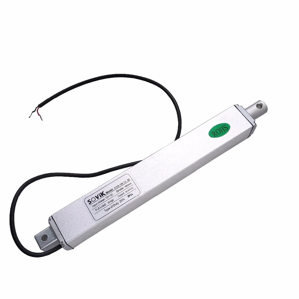 12 v 24 v micro atuador linear