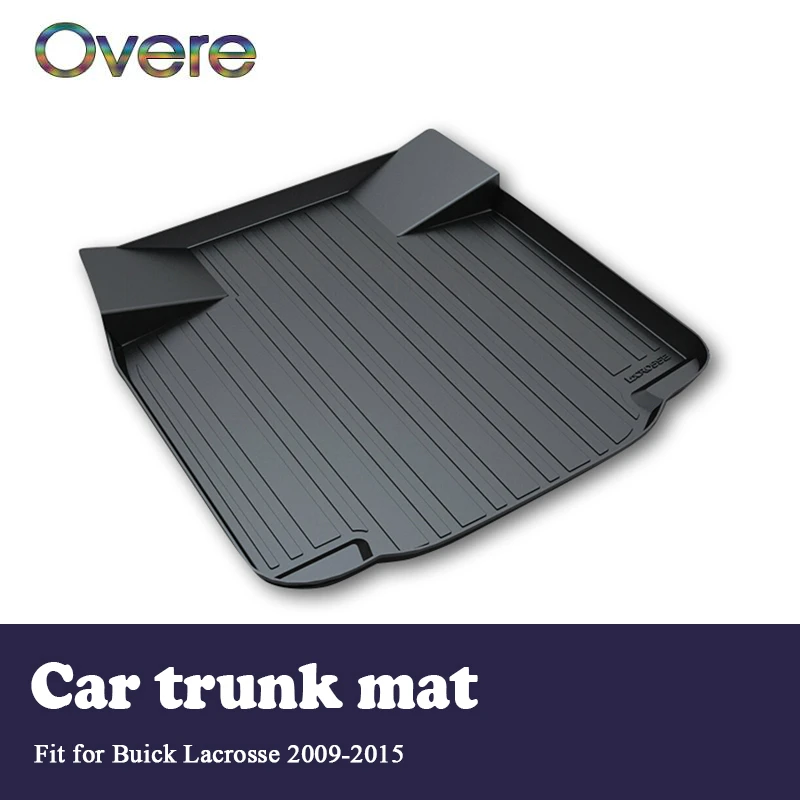 

Overe 1Set Car Cargo rear trunk mat For Buick LaCrosse 2009 2010 2011 2012 2013 2014 2015 Boot Liner Tray Anti-slip Accessories