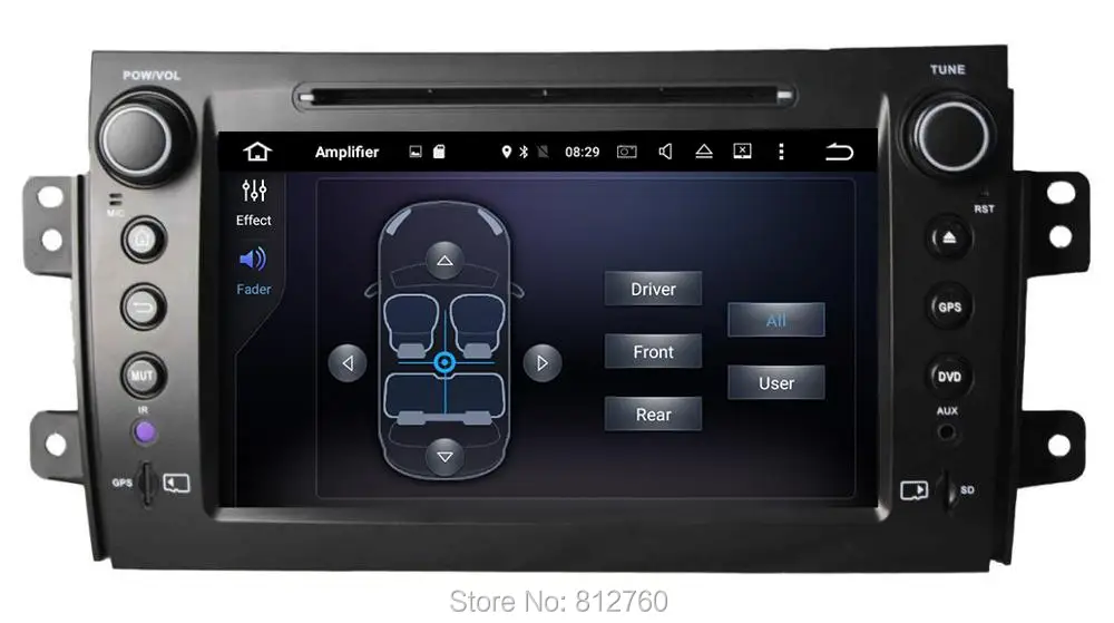 Best RAM 2G Octa-Core Android 6.0 Fit for SUZUKI SX4 2006-2007 2008 2009 2010 2011 2012 Car DVD GPS Navigation Radio Stereo Wifi 4G 9