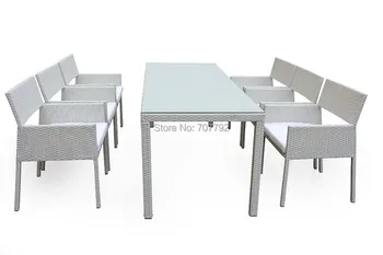 

Hot sale SGD-13012B rattan synthetic garden table and chairs