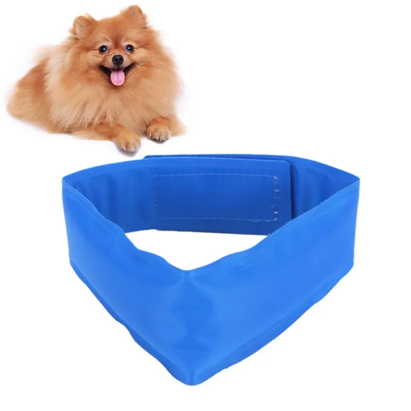 2049Dog Cooling Collars Safe Gel Sunstroke Prevention Cooling Neck