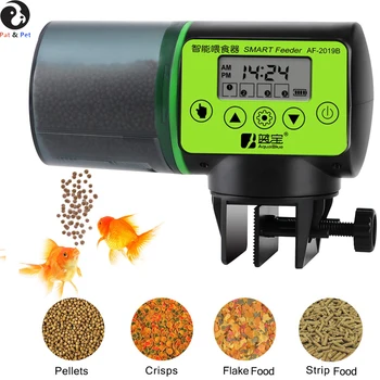 

Auto Fish Feeder, Moisture-Proof Electric Auto Fish Feeder,Aquarium Tank Timer Feeder Vacation &Weekend 2 Fish Food Dispenser