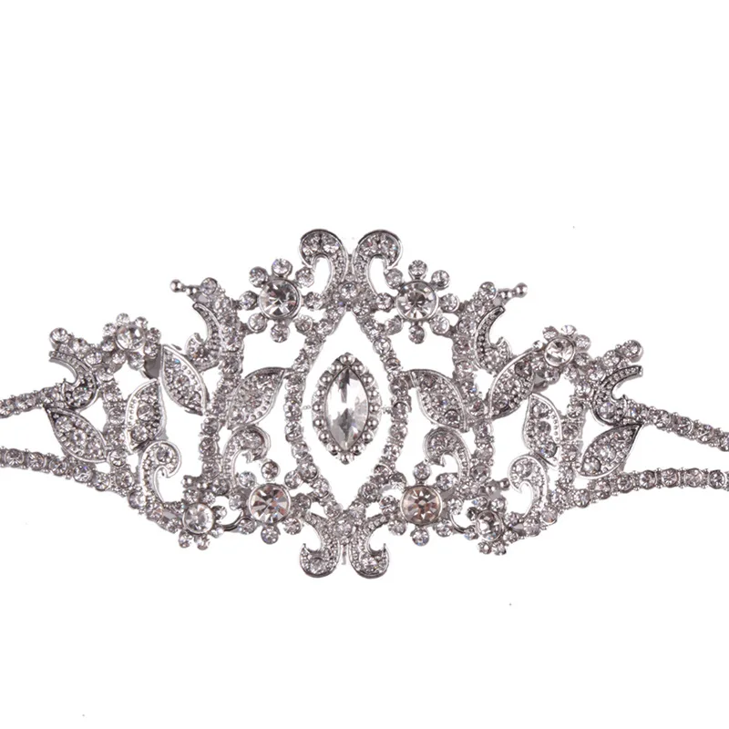 Мода Кристалл ювелирные изделия Воротник Макси эффектное ожерелье для женщин Свадебные помолвки блестящее ожерелье с горным хрусталем