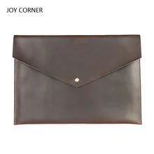 Cow Leather A4 Organizer Document Folder Bag For Documents A4 Paper Management Pastas School Folder Office