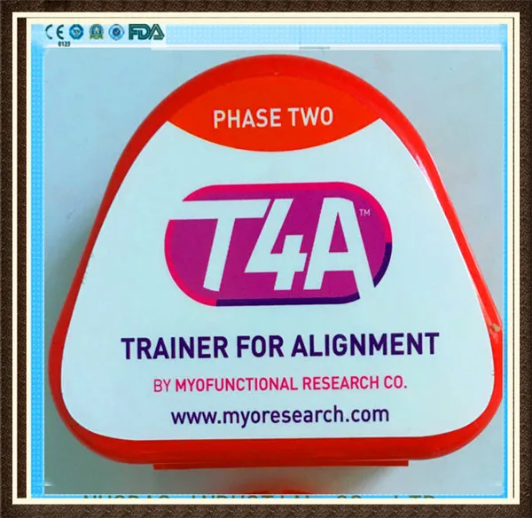

Original Myofunctional T4A T4A hard Red Teeth Orthodontic Trainer