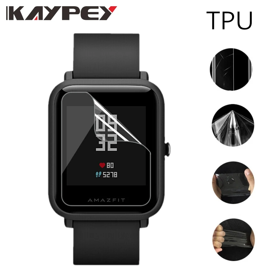 5 шт. для Amazfit Bit ультратонкая Взрывозащищенная защитная пленка из ТПУ Для Xiaomi Huami