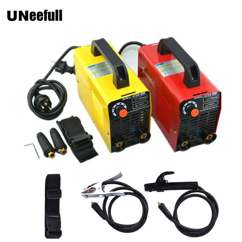 

UNeefull ARC-250 Double voltage Inverter DC Portable Welder Welding Machine, Mini Welder Electric Welder.