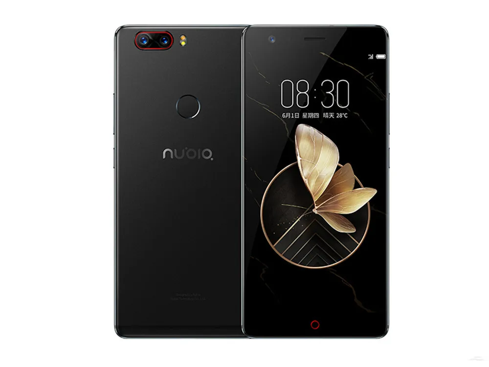 Nubia Z17 4G LTE мобильный телефон 5,5 дюймов Snapdragon 835 OctaCore 6 Гб ram 64 Гб rom Двойная Задняя камера Android 7,1 телефон