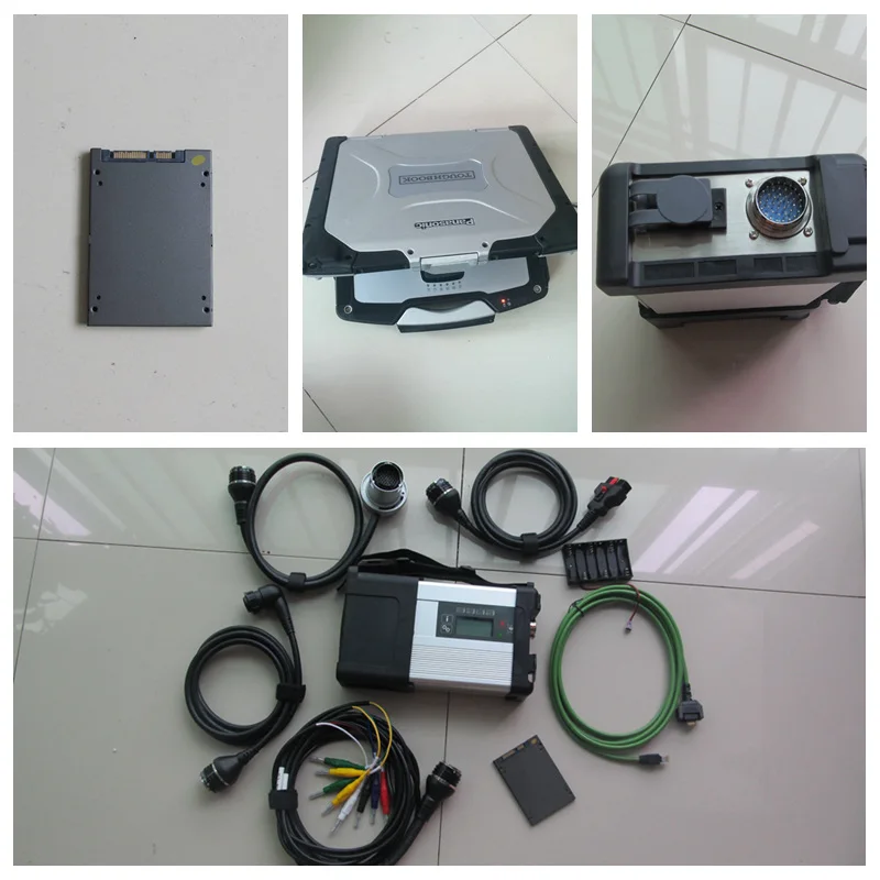 

2019 MB Star car & truck Diagnostic tool with WIFI+MB SD Connect Compact 5 Software 2019.05v SSD+CF-30 Military Laptop