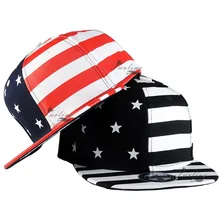 Меховая девушка Новая мода США Флаг snapback шапка шапки хип-хоп бейсболки хип-хоп американский флаг для мужчин и женщин унисекс