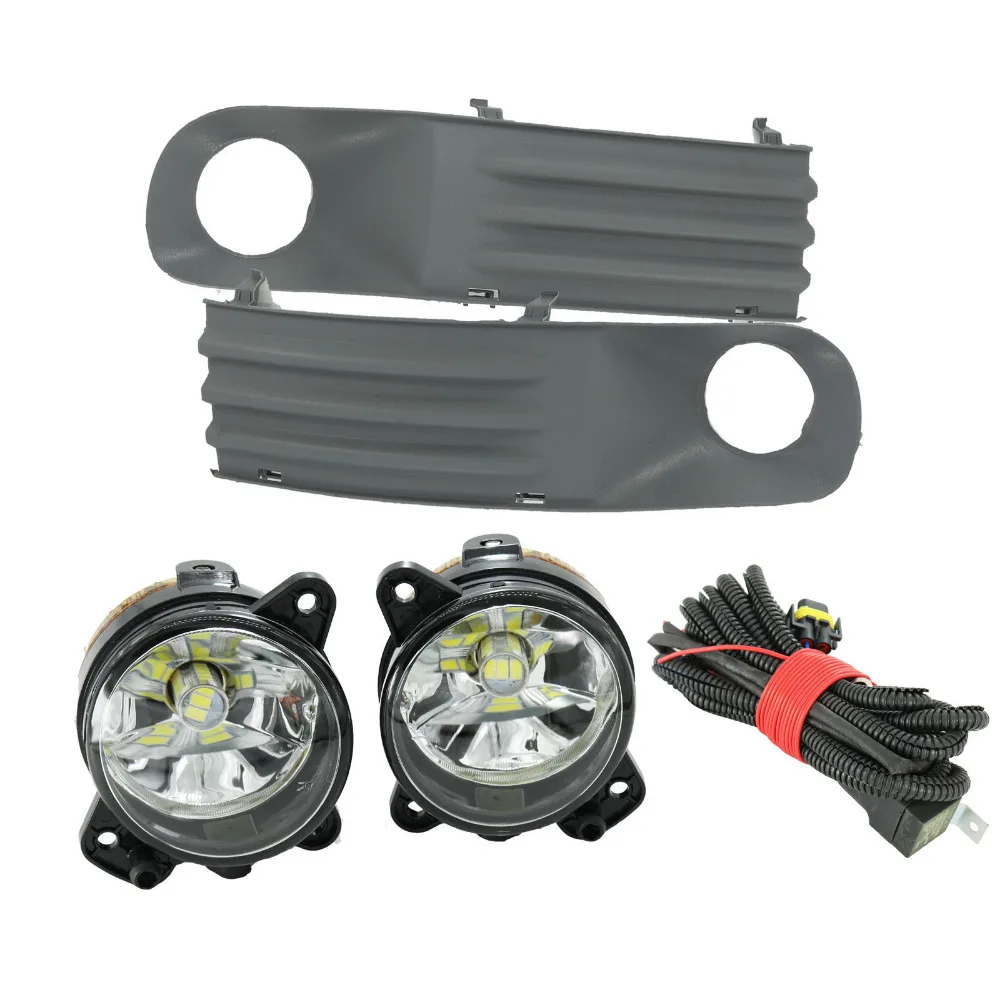 

LED Light For Transporter T5 2003 2004 2005 2006 2007 2008 2009 2010 Front Bumper Fog Lamp Fog Light Wire Grille