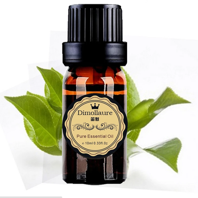 

Dimollaure Tea tree Essential Oil Skin Care Acne Treatnent fragrance lamp humidifier Aromatherapy essential oil Spa Massage Oil