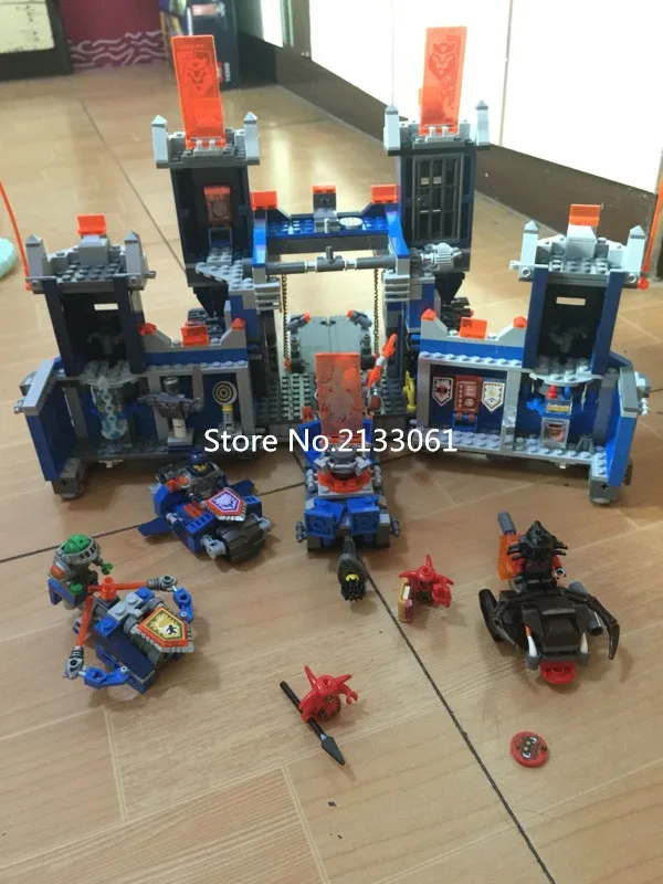 NEWFuture Nexo Knight font b LEPIN b font 14006 1115 pcs Castle Warrior Battle Building Blocks