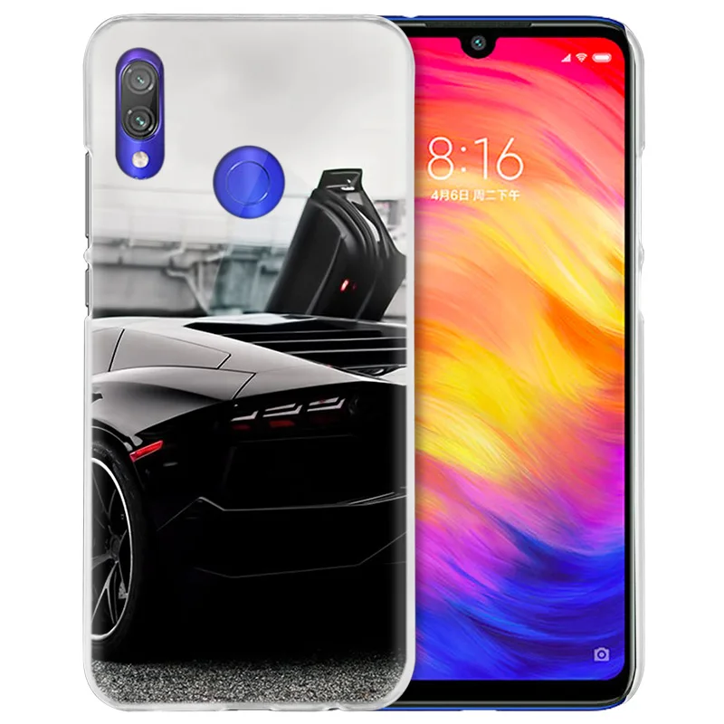 Спортивный супер автомобильный чехол для Xiao mi Red mi Go Note 7 6 6A Pro S2 5 5A 4X mi A1 A2 9 mi x 3 5G 8 lite Play F1 жесткий чехол для телефона