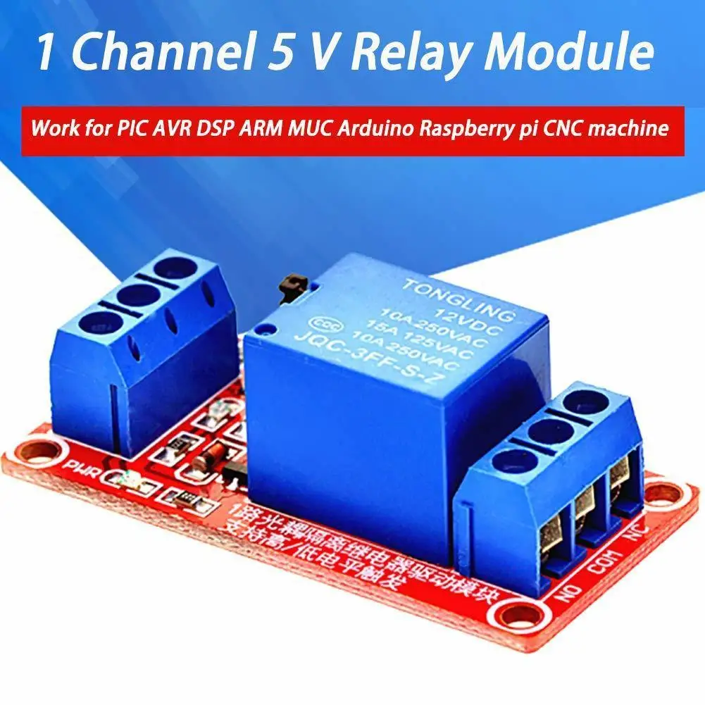 12v Relay Board Raspberry Arduino Module Channel Opto-Isolated High Or Low Level