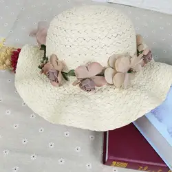 Летняя соломенная шляпа от солнца, шляпа ручной работы, модная повседневная женская шляпа, уличная пляжная дорожная Кепка, доставка
