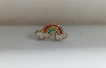 

21mm rainbow Decorative Alloy metal parts, for bag, garment, shoes,DIY purse, leather decorative metal accessory