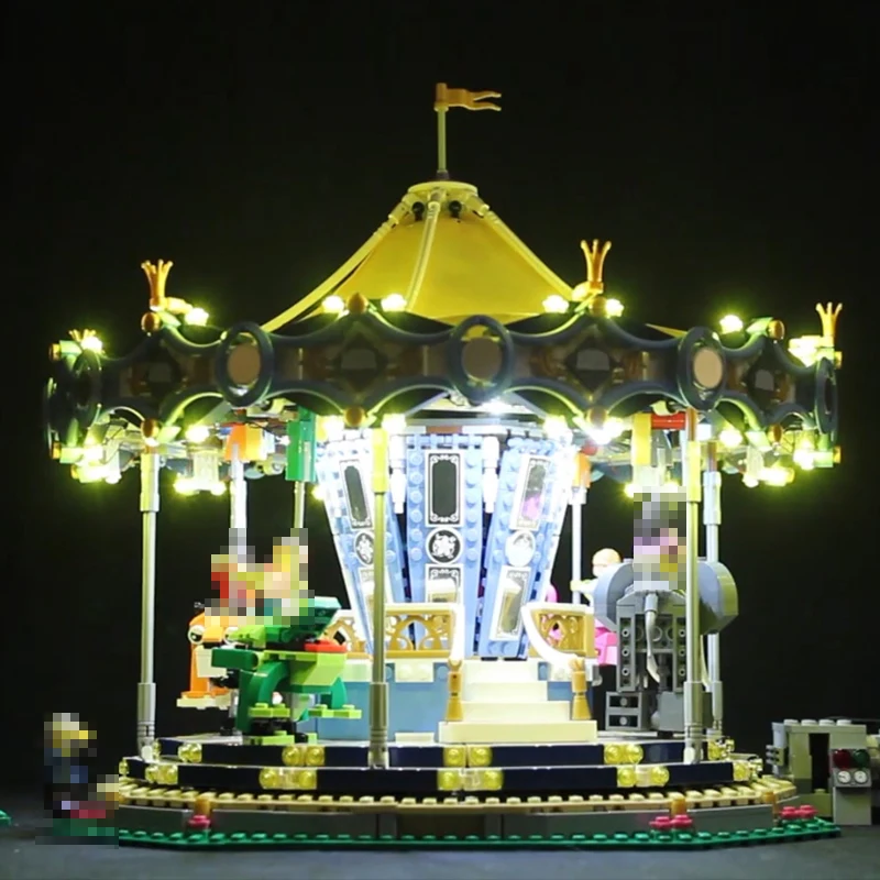 Battery Powered LED Light Kit for Lego 10257 Carousel 