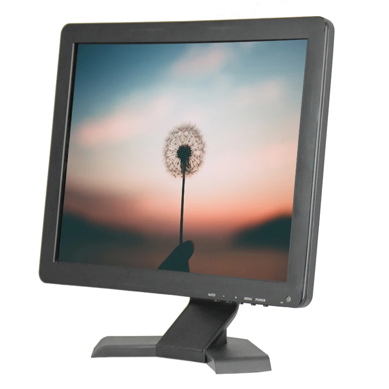 New arrival low cost touch screen monitor 17 inch with 10 points touch