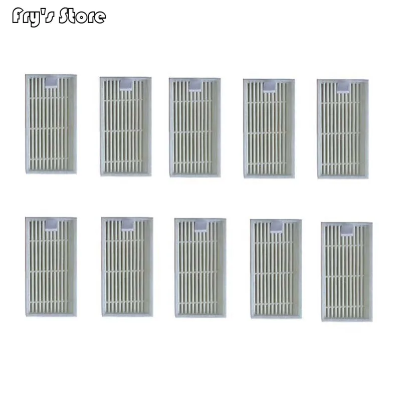 

10Pcs/lot HEPA Filter for Vacuum Cleaner CHUWI Ilife V5s Ilife V5 Pro V1 V3 V3+ V5pro Ilife X5 Robot Vacuum Cleaner Parts