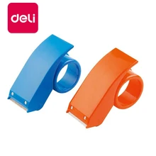 Deli 2PCS Width 48mm Packager Cutting Machine Tape Dispenser Manual Sealing Device Tape Cutter Baler Carton Sealer 801 Deli 2PCS Width 48mm Packager Cutting Machine Tape Dispenser Manual Sealing Device Tape Cutter Baler Carton Sealer 801