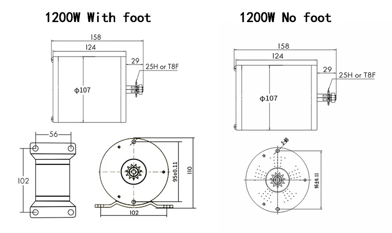 Perfect MY1020 1200W 48V upgraded brushless motor BM1109 Electric Bicycle Scooter Kit Motors  BLDC Central Drive Brushless Motor ebike 1