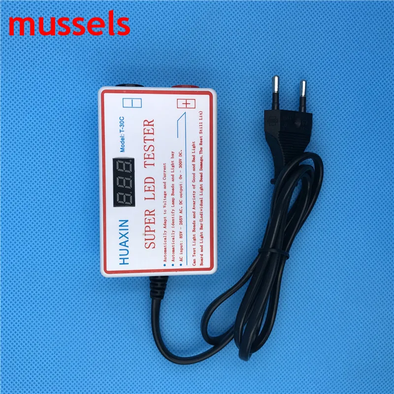 LED strip test Smart-Fit Lamp beads Light board LED Backlight Tester Tool Output 0-300V Voltage Display for All LED Application LED strip test Smart-Fit Lamp beads Light board LED Backlight Tester Tool Output 0-300V Voltage Display for All LED Application