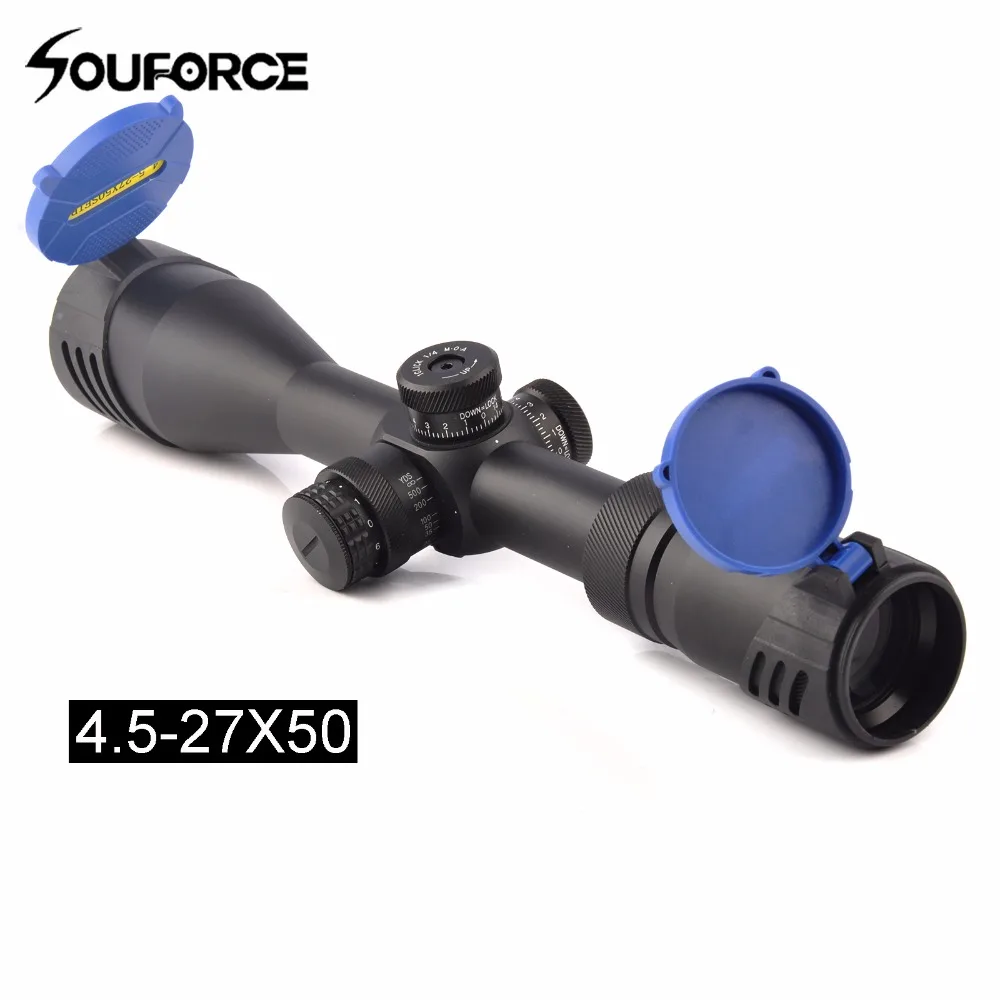 

New 4.5-27X50SFIR Tactical Rifle Optic Scope Sighting with Fully Multi-green Coated Optics Waterproof Shockproof Riflescope
