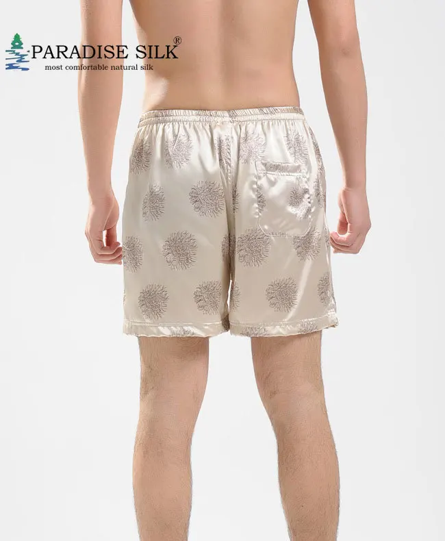 Special Offer 100% Pure Natural Silk Men's Boardshort Lounge Boxer Shorts Size L XL Special Offer 100% Pure Natural Silk Men's Boardshort Lounge Boxer Shorts Size L XL