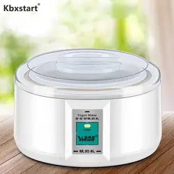 Kbxstsrt Электрический автоматический изготовитель йогурта машина Универсальный DIY Натто брожения Китчен прибор йогурт Beker 110 В 220