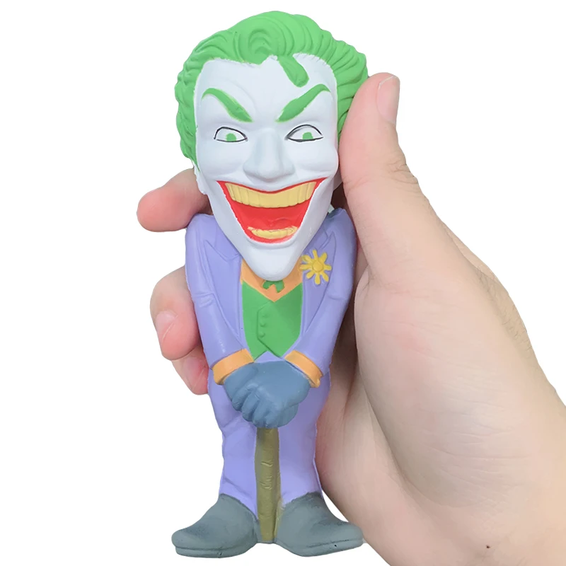

Jumbo Super Hero Joker Squishy Simulation Cartoon Slow Rising Cream Scented Squeeze Toy Stress Relief for Kid Xmas Gift Toy