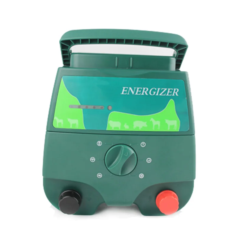 ZORASUN Electric Fencing Energizer Charger Energiser Controller for Horses Sheep Cattle Dog Deer Bear Electric Fence System