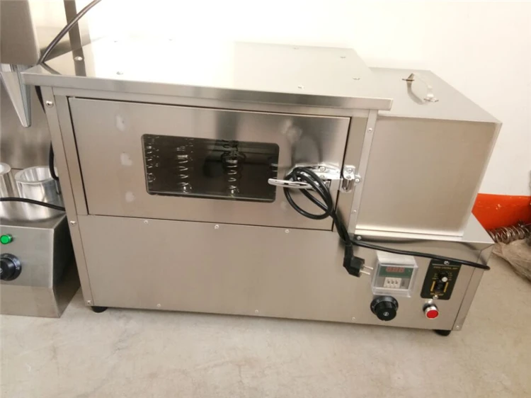 US $1.780.00 Commercial 110v stainless steel 4 heads Pizza Cone Production Machine Line Pizza Cone Baking Machine and electric pizza oven