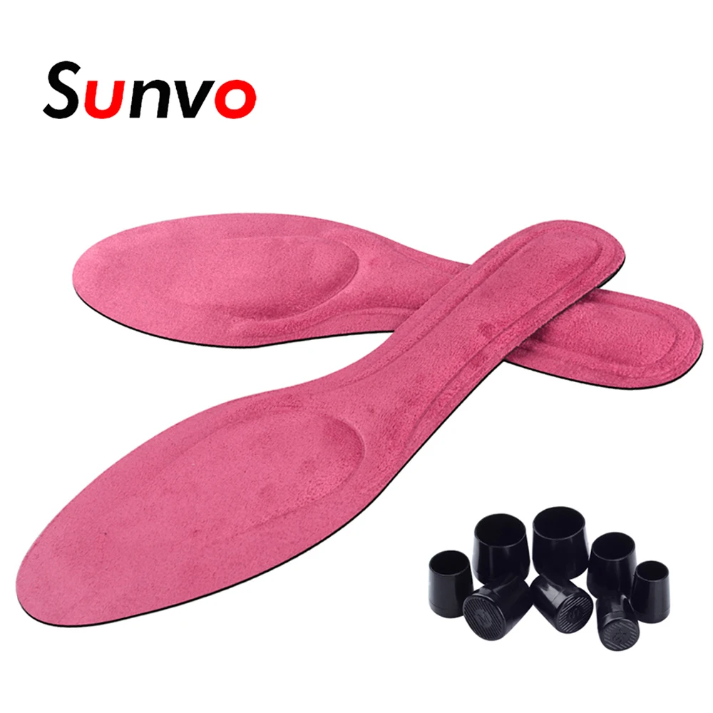 

4 Pairs Heels Protector Cover Stoppers + 1 Pair High Heel Insoles for Women Shoes Sandals Cushion Pads Insole Sole Inserts