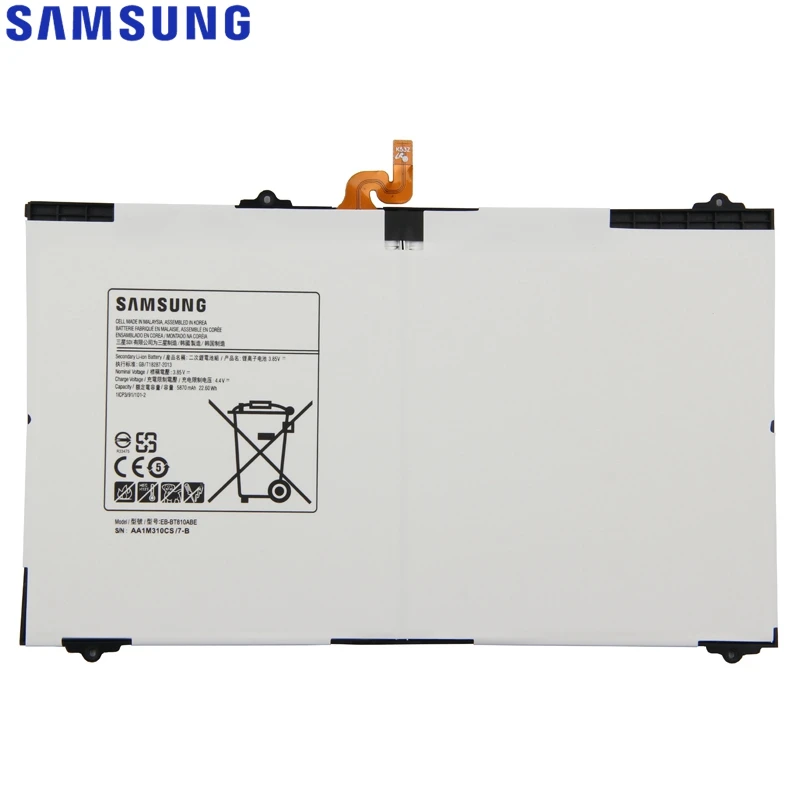 Оригинальная замена samsung Батарея для Galaxy Tab S2 9,7 T815C S2 T813 T815 T819C SM-T815 SM-T810 SM-T817A EB-BT810ABE/ABA