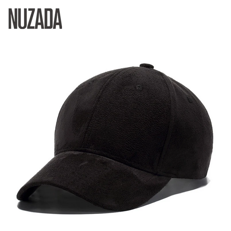 NUZADA, зимняя шапка, утолщенная, замшевая, тканевая, мужская, женская, бейсбольная кепка, s, высококачественный хлопок, хип-хоп кепка, теплые шапки, Bone Snapback