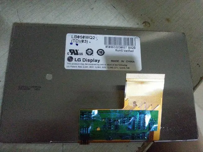 

original new 5'' inch LB050WQ2-TD03 LCD with Touch 45pin