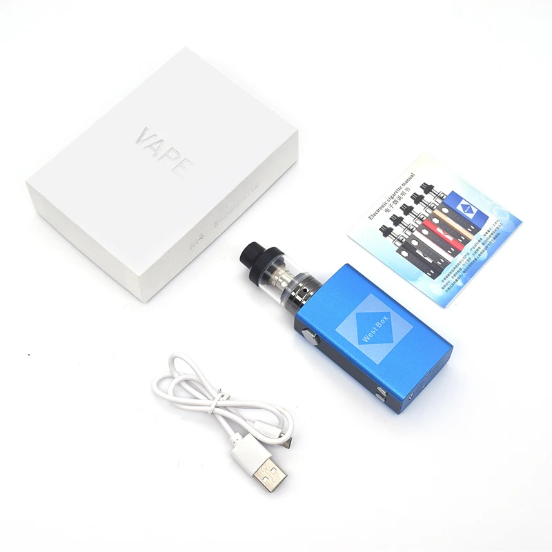 SUB TWO West V6 Box Vape Kit кальян электронная сигарета испаритель с аккумулятором 1800 мАч 2 5
