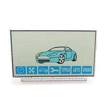 Tela lcd a91 para starline a91, versão russa, lcd, alarme automático bidirecional, giro, linha starline a91