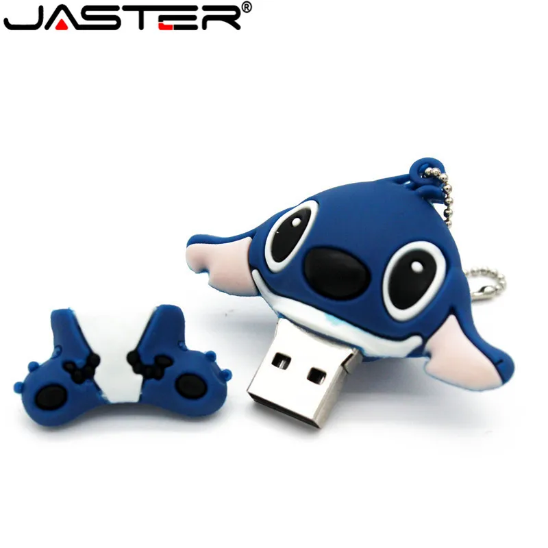 Jaster lovely мультфильм Лило и Стежка USB флеш накопители 64 ГБ 32 16 8 4 накопитель флешки в