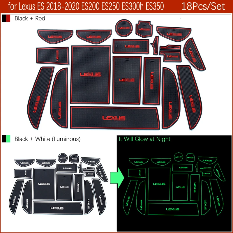 Противоскользящие резиновые ворота слот чашки коврик для Lexus RX NX GS IS ES CT200h RX350 RX450h IS250 ES350 ES300h GS350 аксессуары
