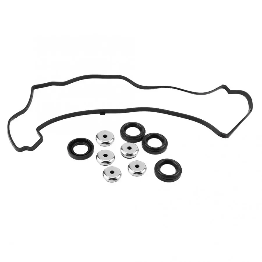 

Engine Valve Cover Valve Cover Gasket Kit for Acura Rsx Honda Civic 12341-PNA-000 90441-PNA-010 12342-PCX-004 Cylinder Head