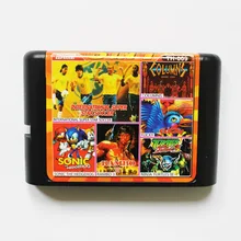TH 009 8 в 1 игровой картридж 16 бит md мульти игровая карта для sega genesis/mega drive