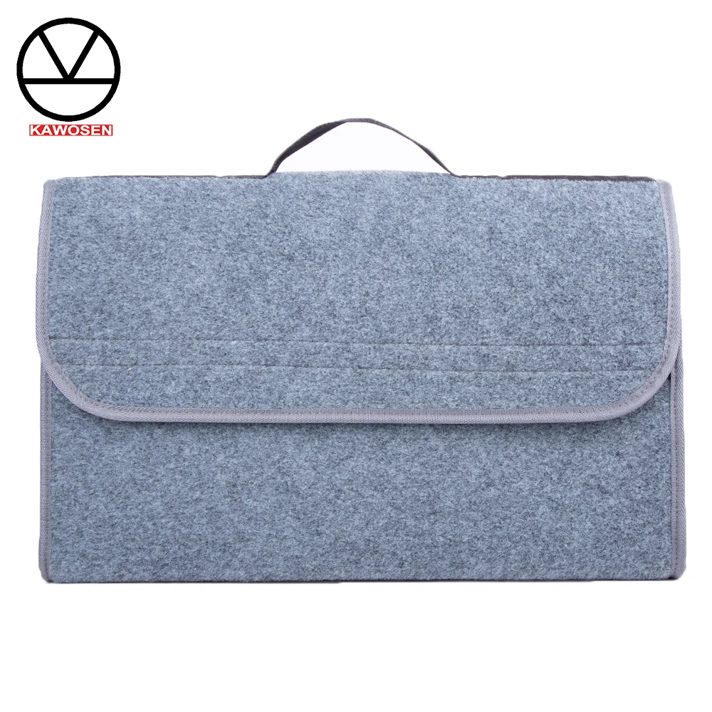 

COVERS Foldable Car Trunk Felt Cloth Folding Storage Box Organizer Case Auto Multi-use Tools Car organizer Bags CTOB03