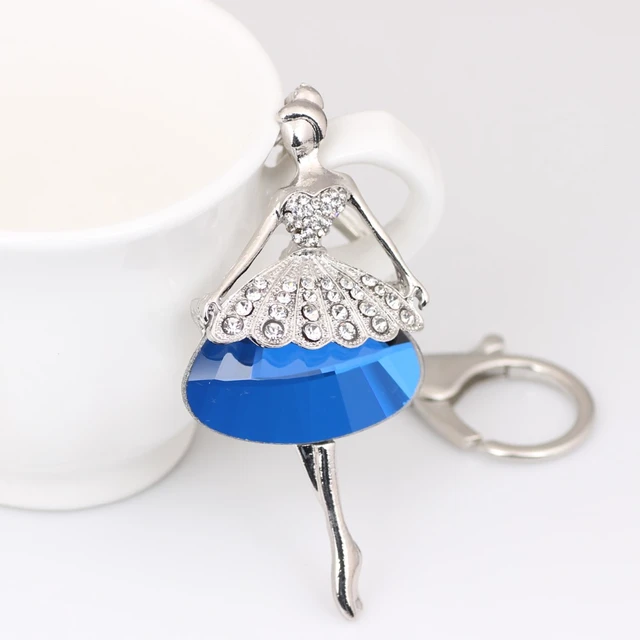 1pc Women Rhinestone Decor Braided Design Fashionable Keychain For Daily  Life