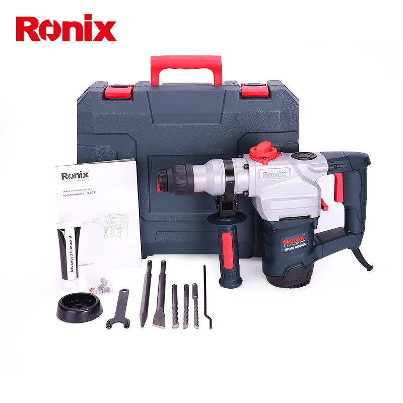 Ronix 28mm 1100W Electric Rotary Hammer Drill Model 2702