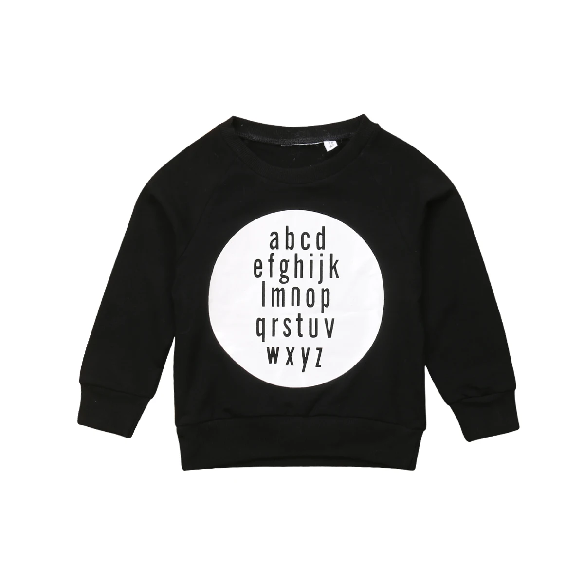 

Toddler Kids Baby Boys Girls Long Sleeve Tops Sweatshirts Letter Print Clothes Autumn Clothing
