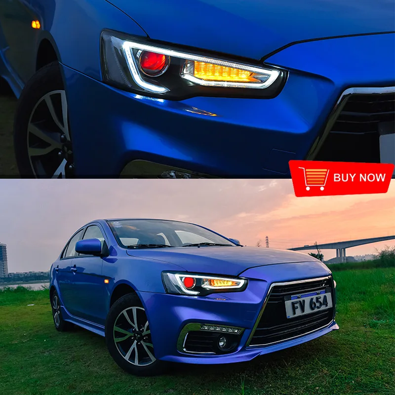 Headlight Assembly for Mitsubishi Lancer EVO X 2010 2018