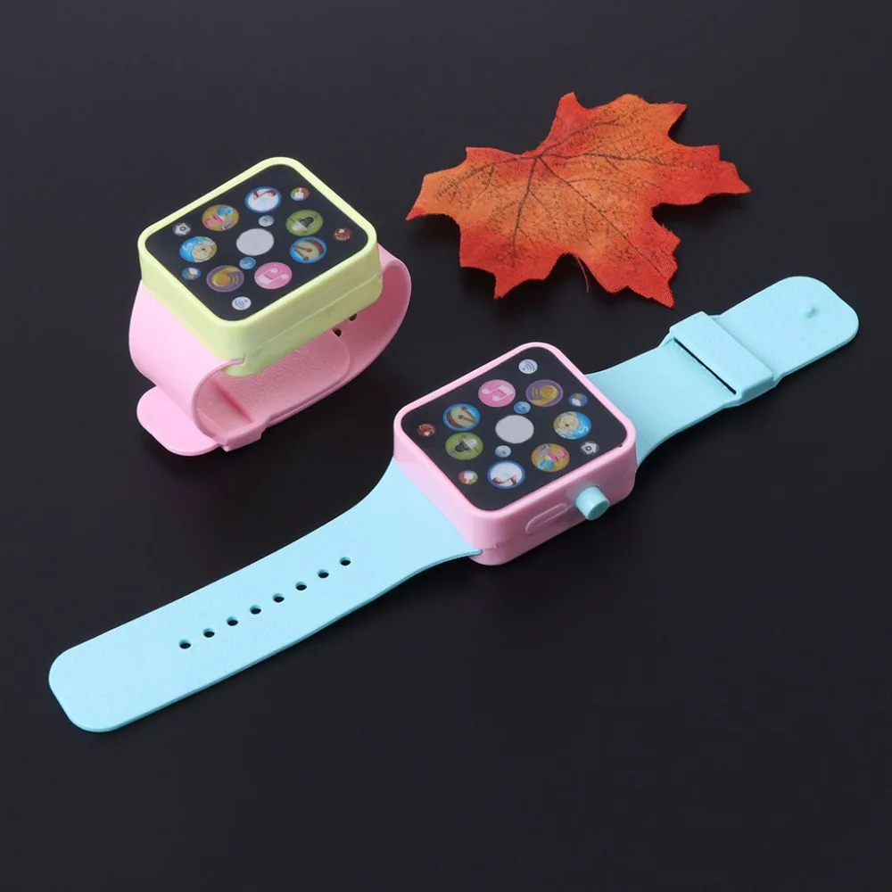 

Children random color Watch Early Education Music Machine Wristwatch Toy Kids